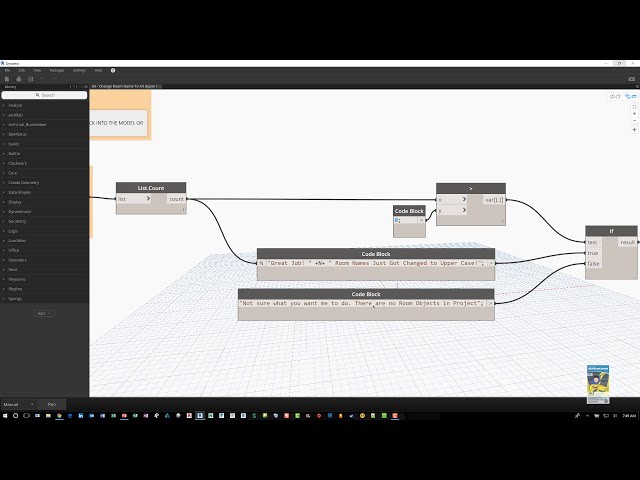 فیلم آموزشی: Dynamo & Revit - نام اتاق را به حروف بزرگ تغییر دهید با زیرنویس فارسی