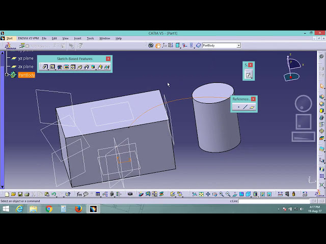 فیلم آموزشی: نحوه ایجاد هواپیما در CATIA v5