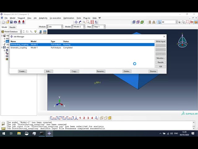 فیلم آموزشی: محدودیت های جفت در ABAQUS. سینماتیک در مقابل توزیع