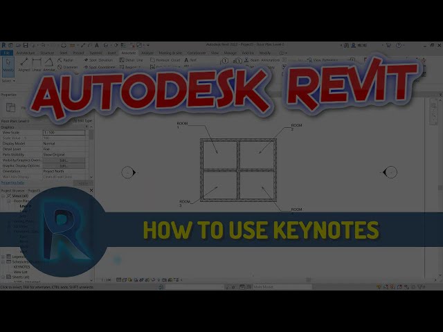 فیلم آموزشی: آموزش Revit How To Use Keynotes با زیرنویس فارسی