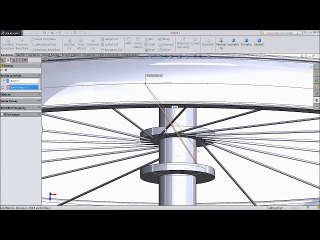 فیلم آموزشی: آموزش Solidworks | نحوه ساخت چرخ دوچرخه در Solidworks با زیرنویس فارسی