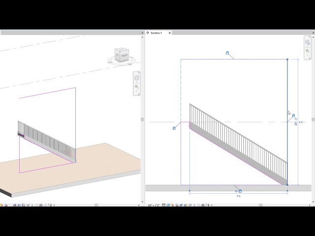 فیلم آموزشی: Revit Wall زیر پله با زیرنویس فارسی