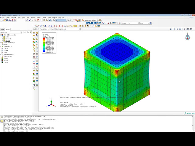 فیلم آموزشی: فرآیند نگاشت استرس در زیرروال کاربر abaqus 01 (sigini)