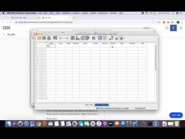 فیلم آموزشی: نحوه نصب نسخه آزمایشی IBM SPSS Statistics در MacOS، Windows