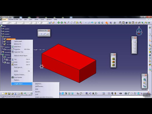 فیلم آموزشی: روابط و پارامتر CATIA V5R20| نحوه ایجاد روابط و پارامترها در CATIA | گزینه های CATIA