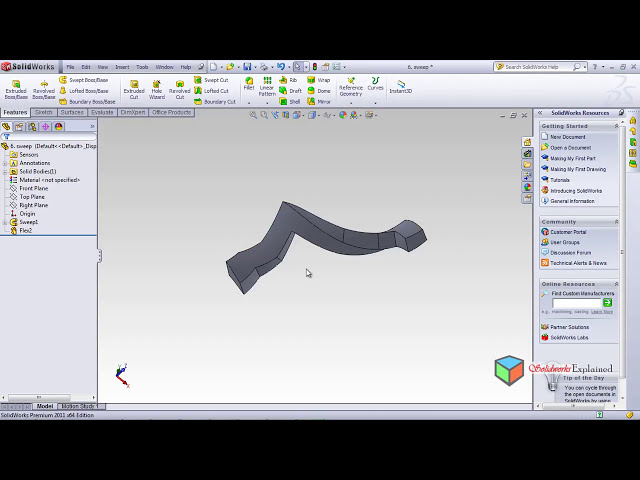 فیلم آموزشی: Solidworks توضیح داد: فلکس با زیرنویس فارسی