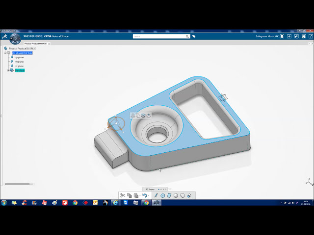 فیلم آموزشی: مدلسازی همزمان در Catia v6