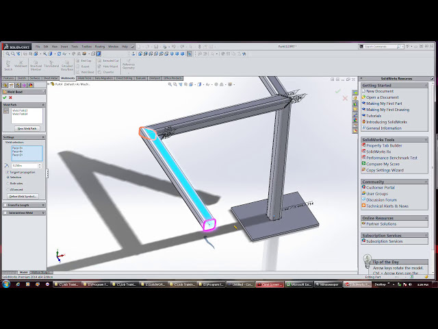 فیلم آموزشی: میز جوش 28 واتی Solidworks با زیرنویس فارسی