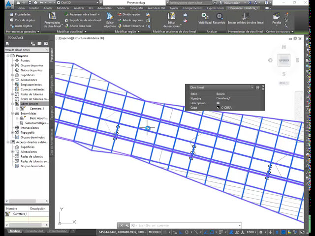 فیلم آموزشی: AutoCAD Civil 3D 2015 Part 5. کار خطی (I) با زیرنویس فارسی