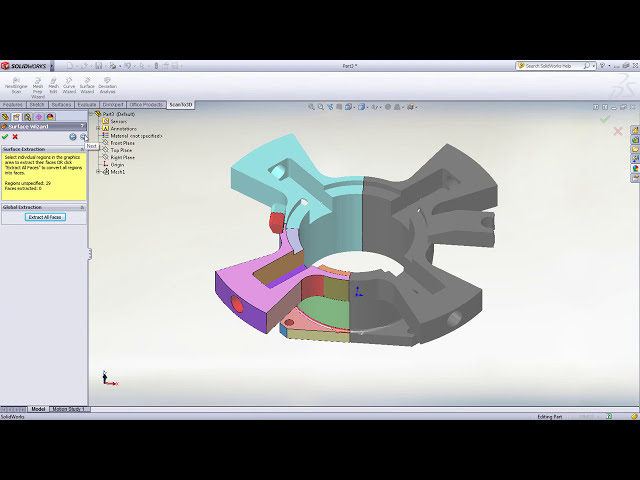 فیلم آموزشی: [INTELLIGY] ScanTo3D SolidWorks با زیرنویس فارسی