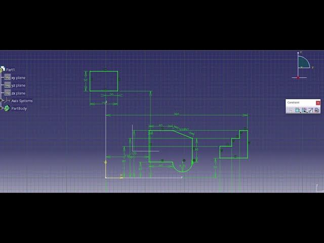 فیلم آموزشی: محدودیت‌های CATIA V5 I محدودیت‌های خودکار که با هم رفع کردم، چند محدودیت را ویرایش کردم با زیرنویس فارسی