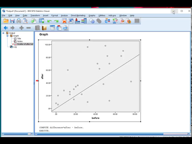 فیلم آموزشی: SPSS - متغیر تفاوت را محاسبه کنید با زیرنویس فارسی