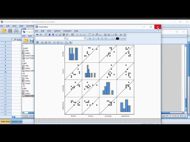 فیلم آموزشی: SPSS - ماتریس طرح پراکنده (از طریق گفتگوهای قدیمی) با زیرنویس فارسی