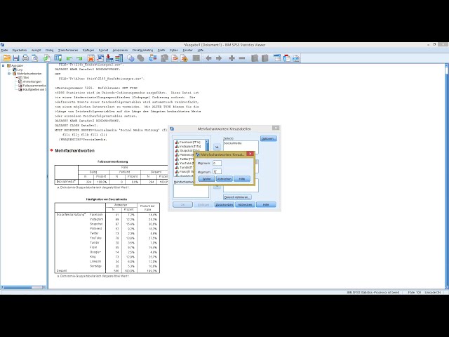 فیلم آموزشی: SPSS - پاسخ های متعدد با زیرنویس فارسی