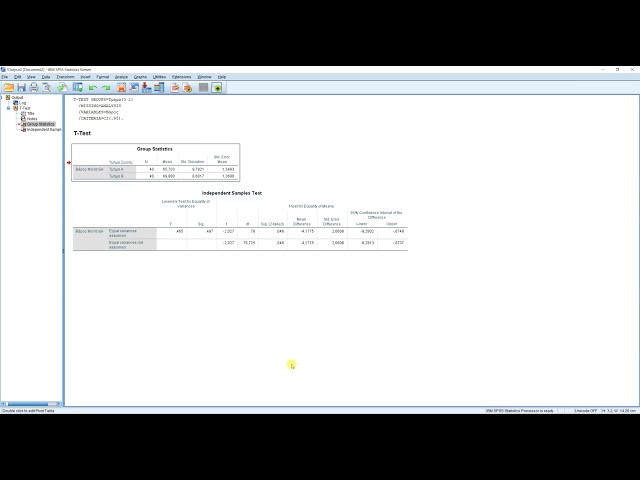 فیلم آموزشی: SPSS Independent Samples t - test