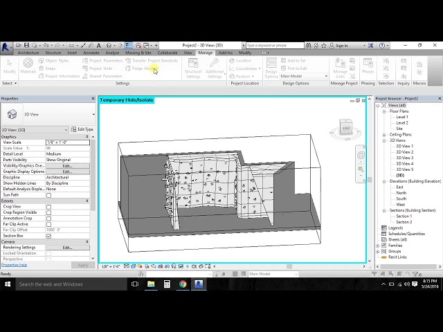 فیلم آموزشی: پاکسازی فایل Revit با زیرنویس فارسی