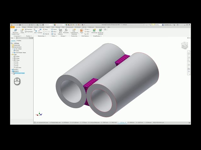 فیلم آموزشی: 2 - مدل سازی جوش ها در محیط جوش Autodesk Inventor با زیرنویس فارسی