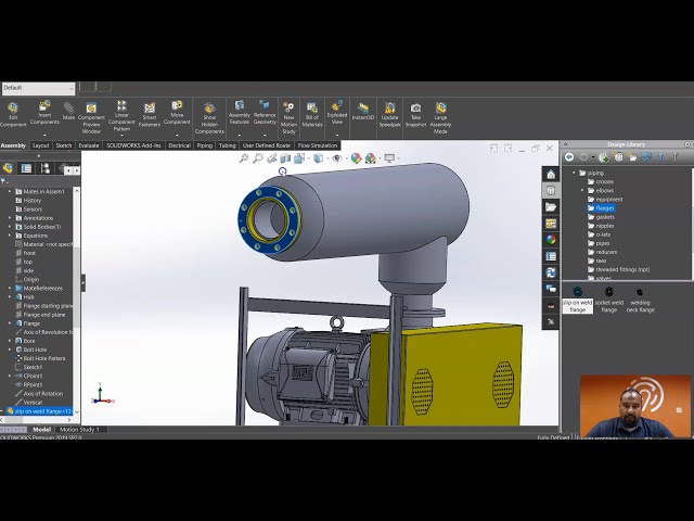 فیلم آموزشی: جفت شدن اجزای مسیریابی با SOLIDWORKS با زیرنویس فارسی