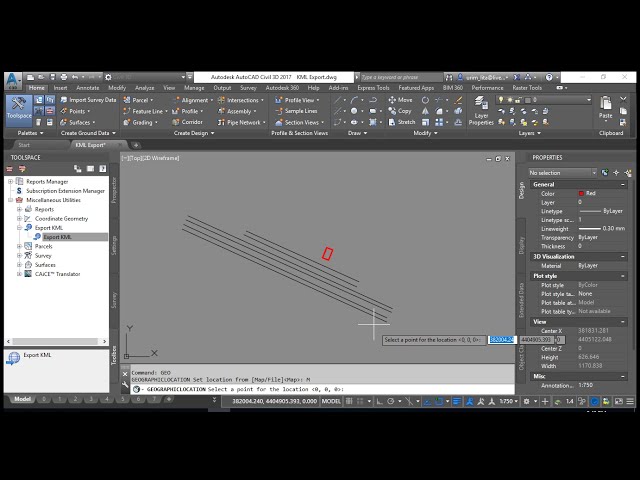 فیلم آموزشی: AutoCAD Civil 3D موقعیت جغرافیایی