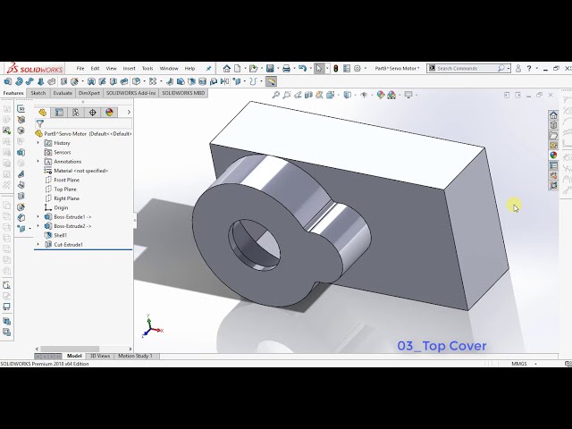 فیلم آموزشی: آموزش Solidworks HP: Servo Motor Design توسط Solidworks با زیرنویس فارسی