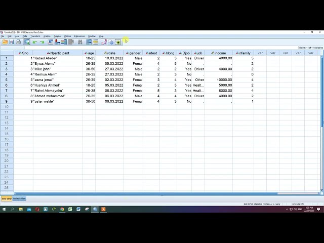 فیلم آموزشی: ከኢፒዳታ ወደ SPSS | نحوه صادرات EpiDataManager به SPSS |epidata amharic | nastech با زیرنویس فارسی