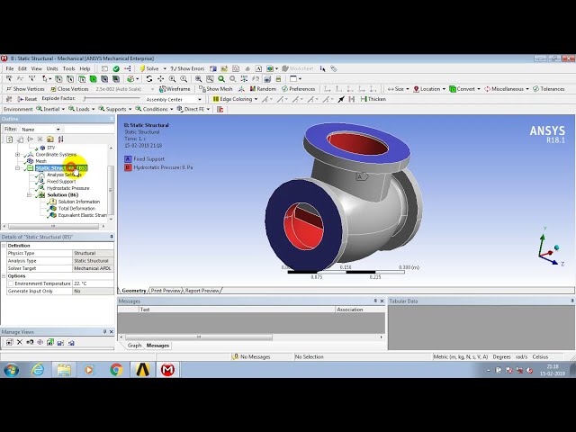 فیلم آموزشی: تجزیه و تحلیل فشار دریچه در ANSYS 18.1 | تحلیل ساختاری استاتیکی با زیرنویس فارسی