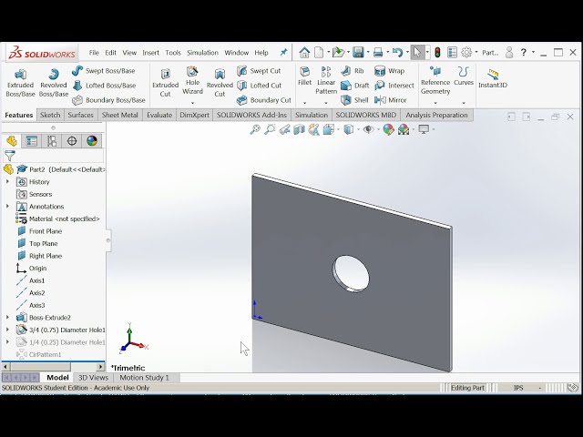 فیلم آموزشی: ویژگی های سرکوب Solidworks با زیرنویس فارسی