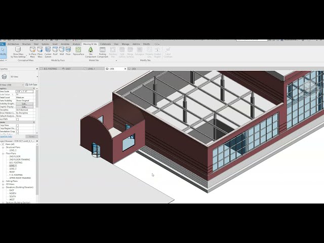 فیلم آموزشی: Autodesk Revit - طراحی پایه پارکینگ Revit با زیرنویس فارسی