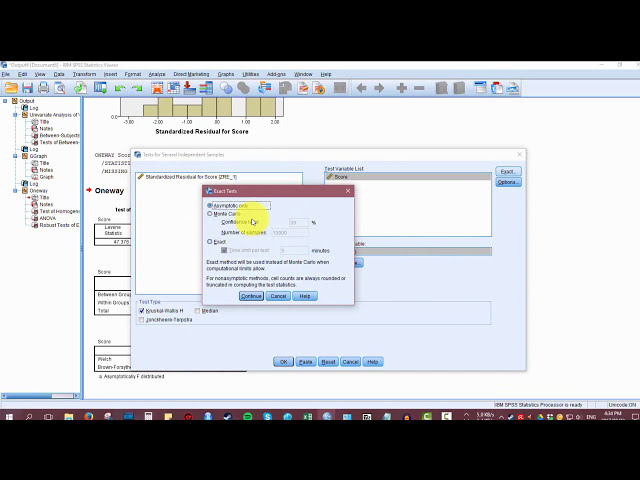 فیلم آموزشی: SPSS: آزمون فرضیات ANOVA (نرمال بودن و همگنی) و انجام یک آزمون ناپارامتریک با زیرنویس فارسی