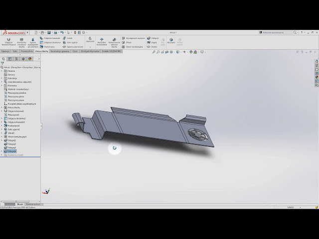 فیلم آموزشی: ورق فلز - خم | SOLIDWORKS Tutorial #27