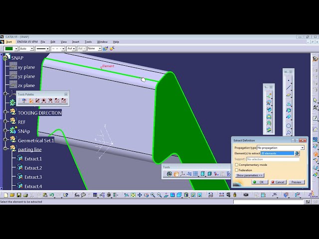 فیلم آموزشی: Catia v5 Plastic Part Design-Snap with coaring