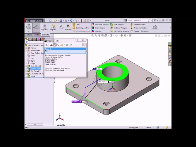 فیلم آموزشی: آموزش Solidworks - خواص جرم با solidworks با زیرنویس فارسی