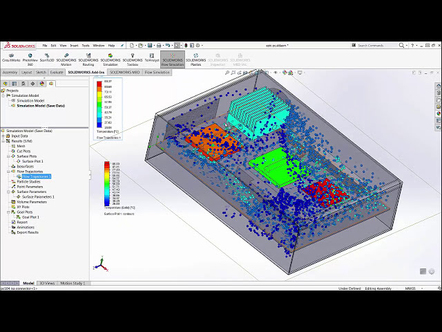 فیلم آموزشی: SOLIDWORKS 2017 - شبیه سازی جریان با زیرنویس فارسی