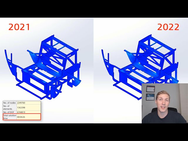 فیلم آموزشی: چیزهای جدید در SOLIDWORKS 2022 - شبیه سازی با زیرنویس فارسی