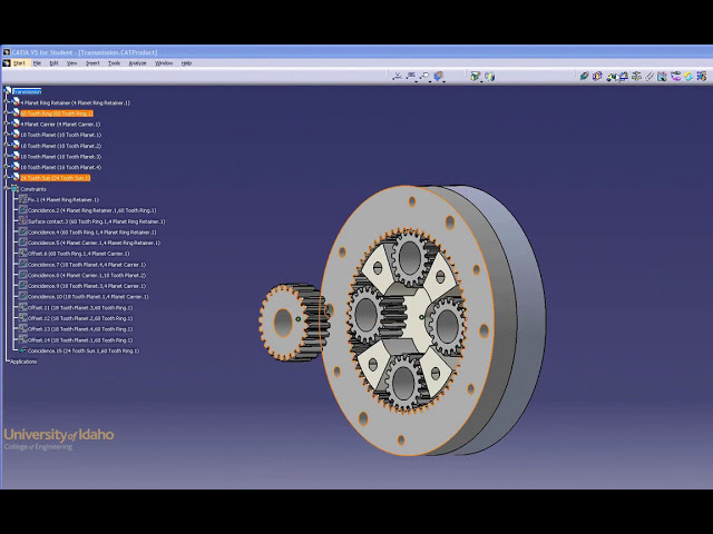 فیلم آموزشی: Catia V5 - مونتاژ با محدودیت ها با زیرنویس فارسی