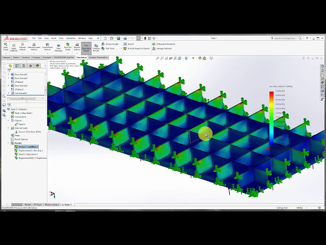 فیلم آموزشی: چیزهای جدید در SOLIDWORKS 2017 Simulation : Stiffening Plate | SOLIDWORKS 2018