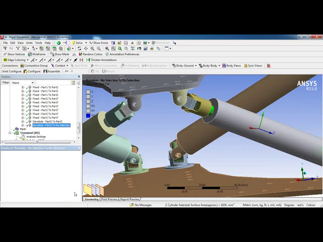 فیلم آموزشی: آموزش Ansys - Hexapod Dynamics Body Rigid (مطالعه حرکتی)