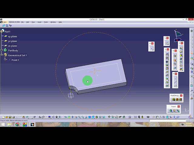 فیلم آموزشی: CATIA V5 DELETE عنصر بی فایده و تجزیه و تحلیل پارامتر و میز CATDUAV5