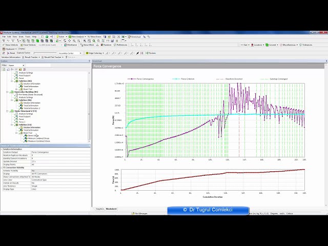 فیلم آموزشی: تجزیه و تحلیل کمانش غیرخطی یک ستون باریک با استفاده از ANSYS Workbench Mechanical با زیرنویس فارسی