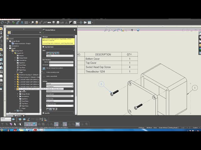 فیلم آموزشی: نکته فنی Solidworks 30 Sec - بالون کامپوننت مجازی با زیرنویس فارسی