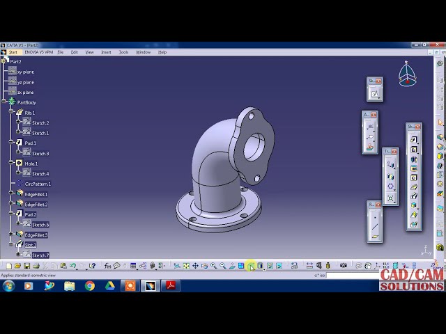 فیلم آموزشی: #آموزش #CATIA V5 #RIB