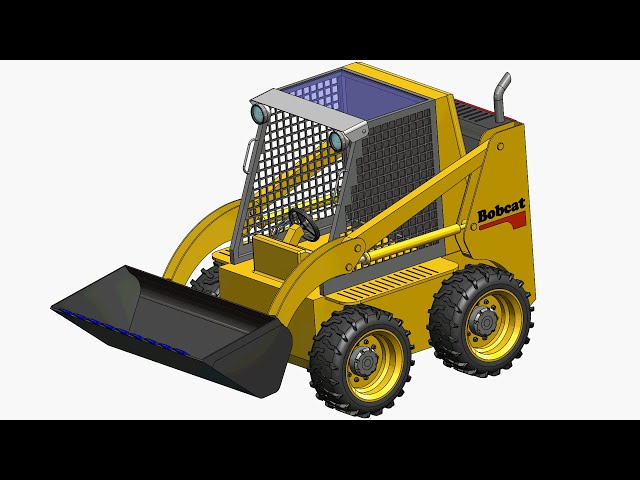 فیلم آموزشی: طراحی Bobcat Loader در Solidworks