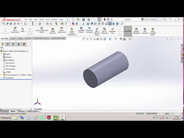 فیلم آموزشی: حل مشکل در پنجره کار از دست رفته Solidworks با زیرنویس فارسی