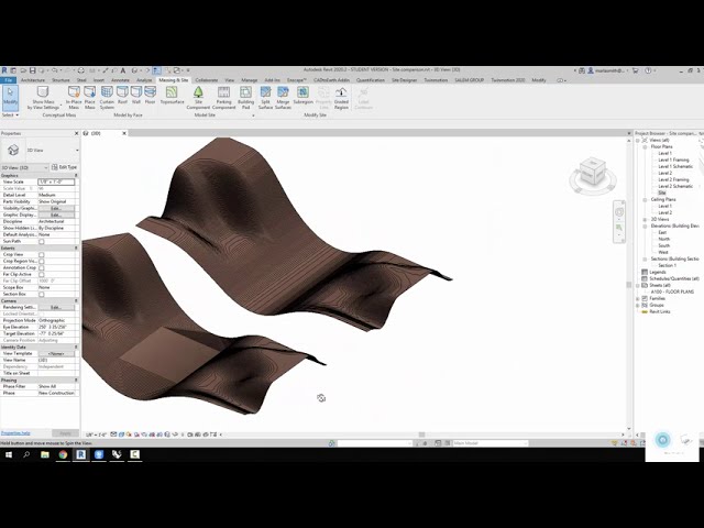 فیلم آموزشی: Rhino to Revit Toposurface با زیرنویس فارسی