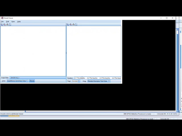 فیلم آموزشی: SPSS - کندال دبلیو (از طریق ناپارامتریک) به عنوان اندازه اثر برای فریدمن با زیرنویس فارسی