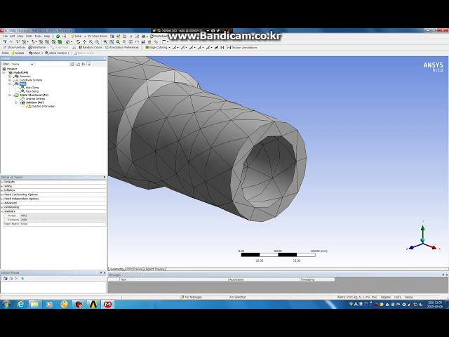 فیلم آموزشی: ANSYS شماره مش بندی division.avi