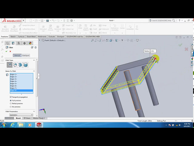 فیلم آموزشی: آموزش solidworks - چگونه میز درست کنیم. مخصوصا برای مبتدیان با زیرنویس فارسی