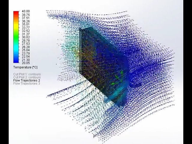 فیلم آموزشی: تجزیه و تحلیل جریان هوا با SolidWorks Flow Simulation Ep.2
