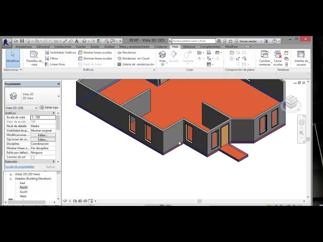 فیلم آموزشی: چگونه با REVIT 2016 یک طبقه بسازیم با زیرنویس فارسی