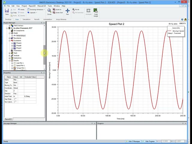 فیلم آموزشی: تنظیم پارامترهای Ansys Maxwell Winding در شبیه سازی های گذرا دو بعدی و سه بعدی با زیرنویس فارسی